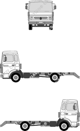 Renault Midliner, Chassis for superstructures, normal roof, maxi (1979)