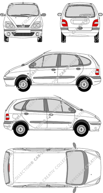 Renault Scénic, 1999–2003 (Rena_065)