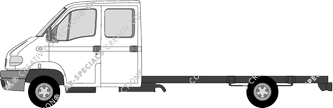 Renault Mascott Fahrgestell für Aufbauten, 1999–2004