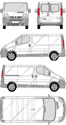 Renault Trafic van/transporter, 2001–2006 (Rena_091)