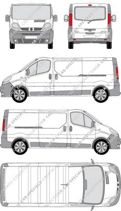 Renault Trafic furgón, 2001–2006 (Rena_098)