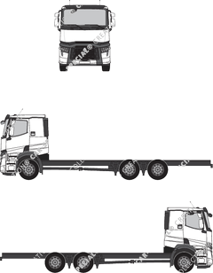 Renault T-Truck, Chasis para superestructuras, Night & Day Cab (2022)