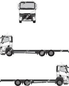 Renault T-Truck, Chassis for superstructures, Day Cab (2022)