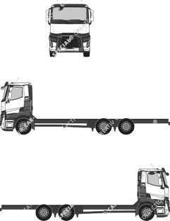 Renault C-Truck, Chassis for superstructures, Day Cab (2022)