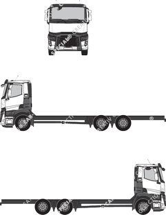 Renault C-Truck Fahrgestell für Aufbauten, aktuell (seit 2022) (Rena_1002)