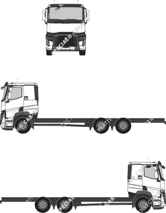 Renault C-Truck Chassis for superstructures, current (since 2022) (Rena_1003)