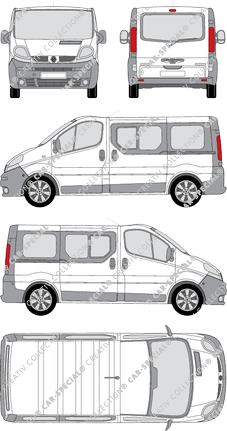 Renault Trafic camionnette, 2001–2006 (Rena_102)