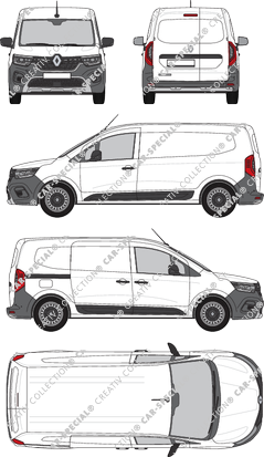 Renault Kangoo Kastenwagen, aktuell (seit 2022) (Rena_1026)