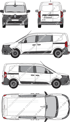 Renault Kangoo, current (since 2022) (Rena_1028)