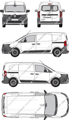 Renault Kangoo, current (since 2022) (Rena_1030)