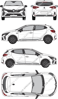 Renault Clio, current (since 2023) (Rena_1038)