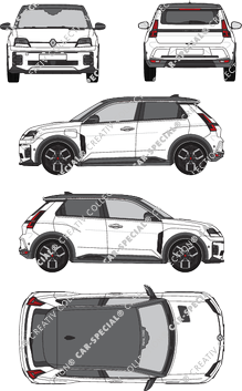 Renault R5, actueel (sinds 2024) (Rena_1042)