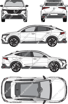 Renault Rafale Hatchback, actual (desde 2024) (Rena_1044)