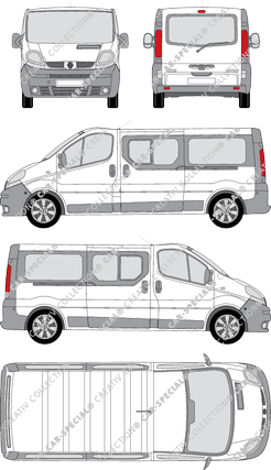 Renault Trafic Kleinbus, 2001–2006 (Rena_106)