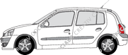 Renault Clio, 2002–2005