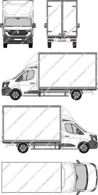 Renault Master Kofferaufbau, aktuell (seit 2024) (Rena_1165)