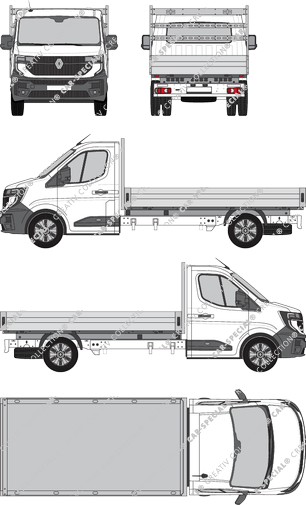 Renault Master Pritsche, aktuell (seit 2024) (Rena_1169)