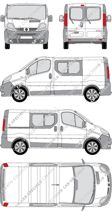 Renault Trafic Kastenwagen, 2001–2006 (Rena_126)