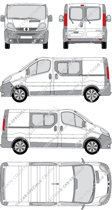 Renault Trafic furgone, 2001–2006 (Rena_127)