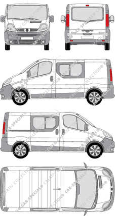 Renault Trafic van/transporter, from 2002 (Rena_128)