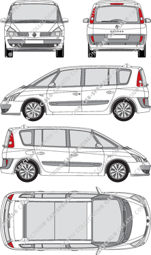 Renault Espace Kombi, 2002–2015 (Rena_140)