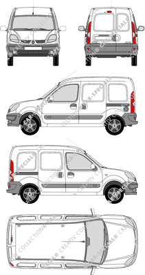 Renault Kangoo, 2003–2009 (Rena_151)
