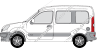 Renault Kangoo furgón, 2003–2009
