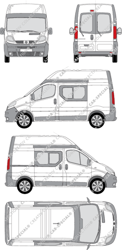 Renault Trafic van/transporter, from 2003 (Rena_161)