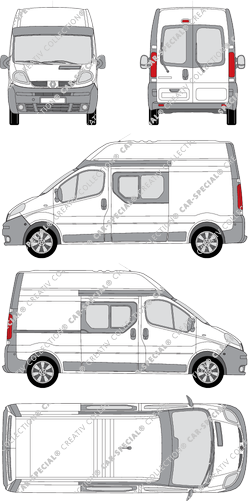 Renault Trafic van/transporter, from 2003 (Rena_165)