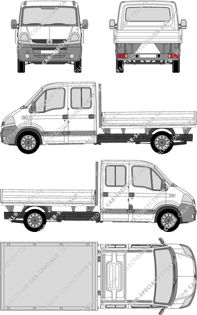 Renault Master benne, 2004–2007 (Rena_188)