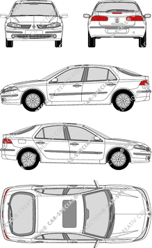 Renault Laguna Kombilimousine, 2005–2007 (Rena_190)