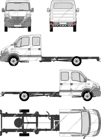 Renault Mascott Chassis for superstructures, 2004–2010 (Rena_193)