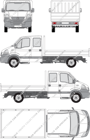 Renault Mascott tipper lorry, 2004–2010 (Rena_195)