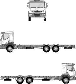 Renault Lander 2 Einstiegstufen, 2 Stufen, Sattelzugmaschine, Global-Fahrerhaus, 2 Doors (2007)