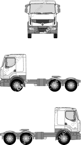 Renault Lander 3 Stufen, 3 Stufen, Sattelzugmaschine, Fahrerhaus lang, 2 Doors (2007)