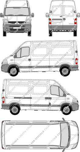 Renault Master fourgon, 2007–2010 (Rena_223)