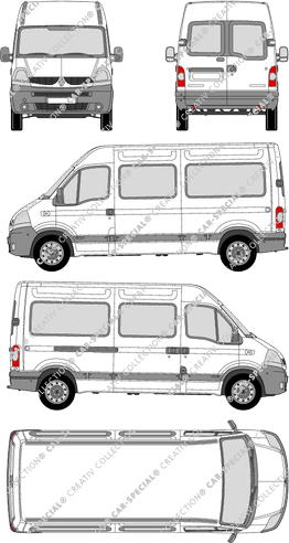 Renault Master microbús, 2007–2010 (Rena_228)