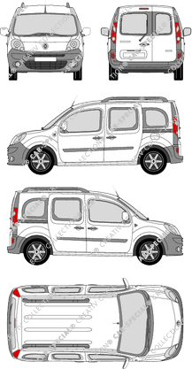 Renault Kangoo, 2008–2013 (Rena_253)
