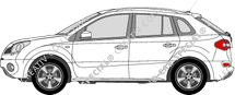 Renault Koleos station wagon, 2008–2011