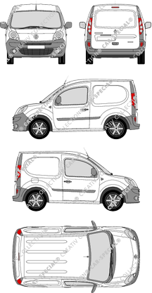 Renault Kangoo fourgon, 2008–2013 (Rena_257)