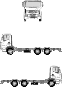 Renault Premium Fahrgestell für Aufbauten, ab 2008 (Rena_259)