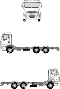 Renault Premium Chasis para superestructuras, desde 2008 (Rena_260)