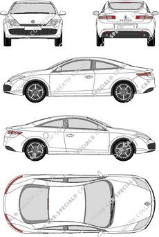 Renault Laguna Coupé, 2008–2015 (Rena_276)