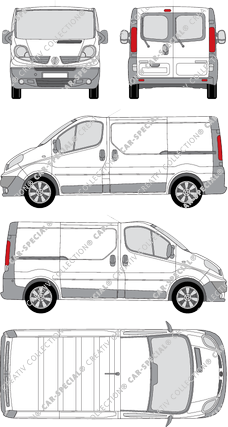 Renault Trafic, 2008–2014 (Rena_284)