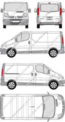 Renault Trafic, 2008–2014 (Rena_285)