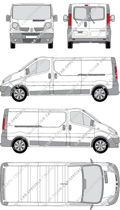 Renault Trafic furgón, 2008–2014 (Rena_288)