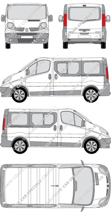 Renault Trafic, 2008–2014 (Rena_294)
