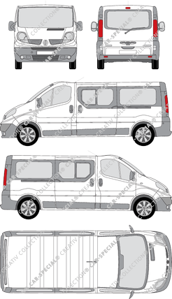 Renault Trafic Kleinbus, 2008–2014 (Rena_298)