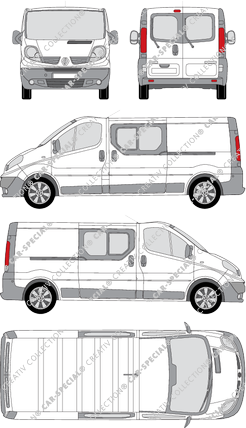 Renault Trafic Kastenwagen, 2008–2014 (Rena_304)