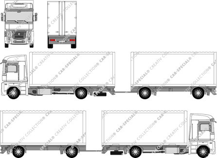 Renault Magnum truck team, truck team, van/transporter (2009)